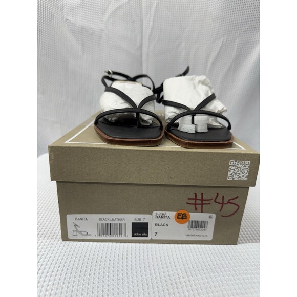 Size 7- Dolce Vita Banita - Black Leather - Picture 3 of 8